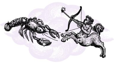 Rak i Strzelec - kompatybilność w horoskopie partnerskim