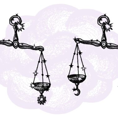 Waga i Waga - kompatybilność w horoskopie partnerskim